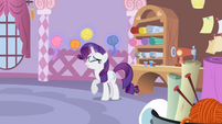 Extremely nervous Rarity S1E17