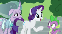 Rarity "it sounds like you need a map" S7E26