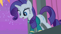 Rarity 'and everypony saw you singing' S4E14