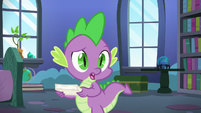 Spike "what is chillaxing?" S6E21