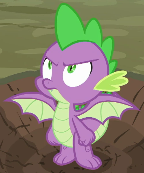 My Little Pony Brazil - Nome: Spike Sobre: É um dragão roxo e