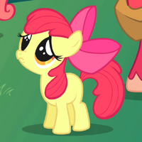 Apple Bloom ber Twilight att stanna för brunch