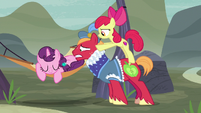 Apple Bloom pushes Big Mac even closer to Sugar Belle S7E8