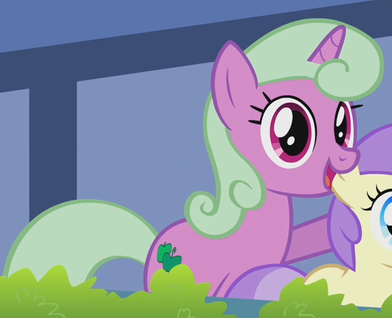 apple blue my little pony