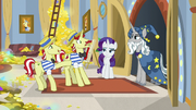 Flim nervously greeting Star Swirl S8E16