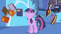 Frustrated Twilight can't find book S1E01
