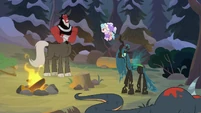 Lord Tirek crosses his arms in arrogance S9E8