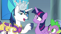 Shining Armor "get past my defenses" S9E4