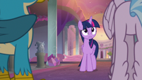 Twilight skeptical of the students' lesson S8E9