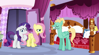 Zephyr pleased with himself; Fluttershy annoyed S6E11