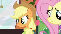 Applejack looking in her bag MLPBGE