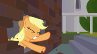 Applejack pushing more bricks away S9E25