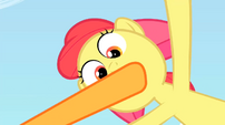 Applejack silencing Apple Bloom S02E15