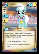 Fleetfoot, Natural Born Winner card MLP CCG