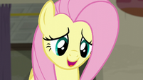 Fluttershy asking the raccoons for a favor S6E9