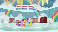 Rainbow Dash "there was a huge storm" S8E12