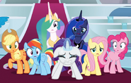 Rarity throw rock S9E24