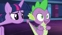 Spike becomes happy S5E22