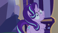 Starlight Glimmer hearing Trixie talking in her sleep S6E25