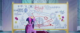 Twilight Sparkle addressing Cadance MLPTM