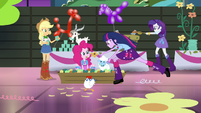 Twilight and friends surrounded by animals EG2