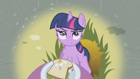 Twilight skeptical of Rainbow Dash S1E03