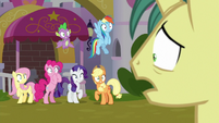 Unicorn 1 appears before main ponies S9E25