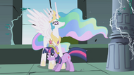 Celestia with Twilight S1E2