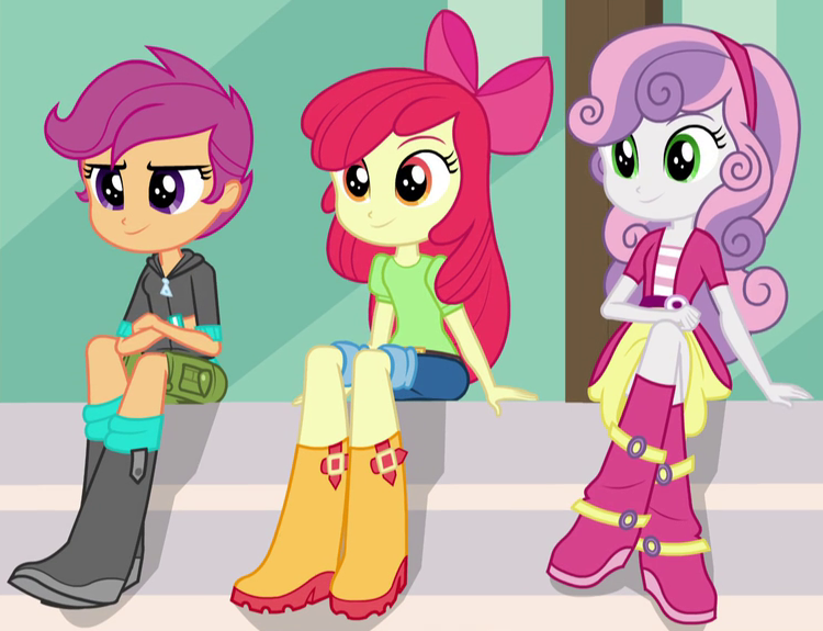 mlp cutie mark crusaders human