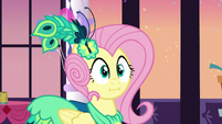 Behold! Fluttershy's poker face!