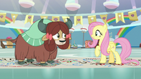 Fluttershy pleased -good!- S9E7