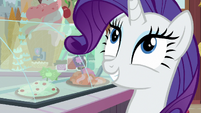 Rarity "chocolate with rainbow sprinkles" S7E6