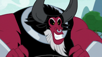Tirek grinning with wicked confidence S9E24