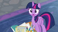 Twilight Sparkle gasps with shock S9E3