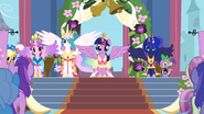 Twilight at her coronation S3E13