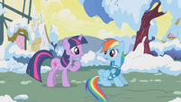 Twilight wants to help Rainbow Dash S1E11