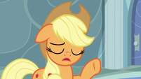 Applejack "nope, I'm good" S5E5