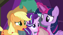 You know Applejack is right, Twilight.