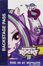 Aria Blaze Equestria Girls Rainbow Rocks Backstage Pass