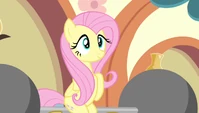 Even Fluttershy is exercising.