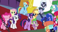 Mane Six left in charge of the castle S9E13