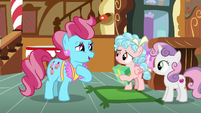 Mrs. Cake "were you fillies waiting for me long?" S8E12