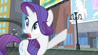 Rarity 'And the runway ballroom is all the way across town!' S4E08