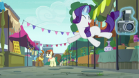 Rarity leaping with joy S6E3