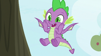 Spike gasping with excitement S9E23