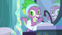Spike says good morning to Starlight S6E1