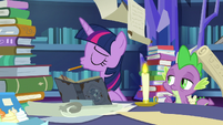 Twilight Sparkle shaking her head S7E25