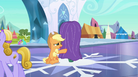 Applejack didn't want Rainbow to go away S3E2