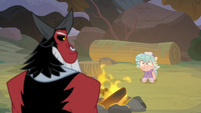 Cozy Glow looking shocked at Tirek S9E8