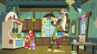 Discord "you owe me for this" S8E10